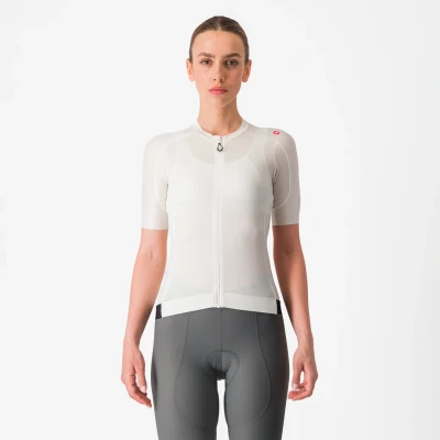 Afbeelding van Fietsshirt Castelli Espresso Dames maat Xl Wit
