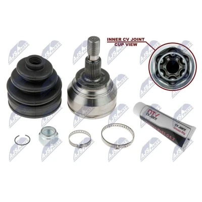 Afbeelding van NTY NPZ ME 012 Homokineet Vooras, Wielzijde MERCEDES BENZ: GL, ML Class