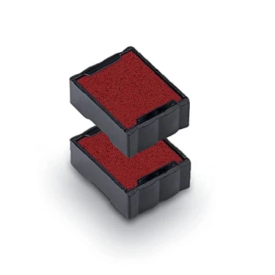 Afbeelding van Trodat 2 stuks 6/4921 reservekussens voor Printy 4921 stempelkleur rood afdruk 12 x mm