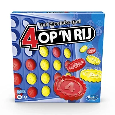 Image de Hasbro jeu de société Vier op &#039;n rijclassique
