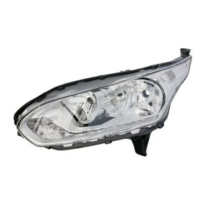 Afbeelding van TYC 20 14786 25 2 Koplampen Links H15, H7 Chroom, Wit Met daglicht voor rechtsrijdend verkeer elektromotor FORD: Transit Connect V408 Van
