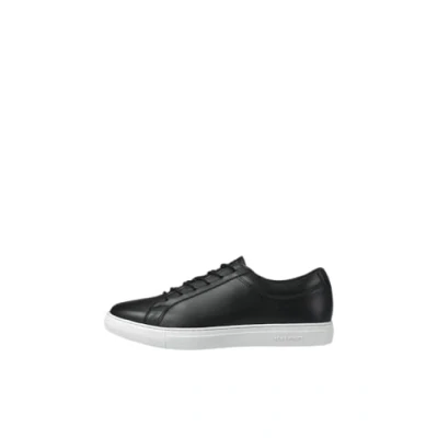 Afbeelding van JACK &amp; JONES Jfwgalaxy heren leren sneakers, Antraciet