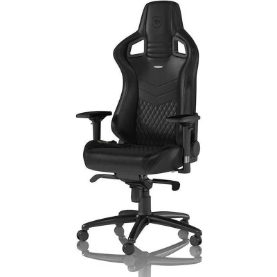 Afbeelding van Noblechairs EPIC Real Leather Gaming Zwart