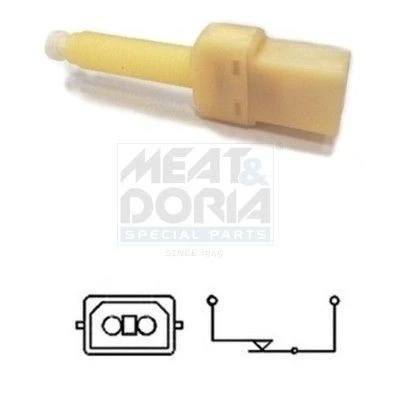 Afbeelding van Remlichtschakelaar MEAT &amp; DORIA 35014