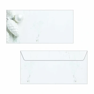 Afbeelding van Sigel, Wenskaart, MODERN CHRISTMAS enveloppen (50 Pcs.)