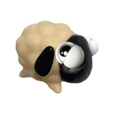 Afbeelding van Wild Winkers Deluxebase schapen knijpspeelgoed met stralende ogen. Anti stress speelgoed voor volwassenen en kinderen. Sponsachtige dierenfiguren kinderen