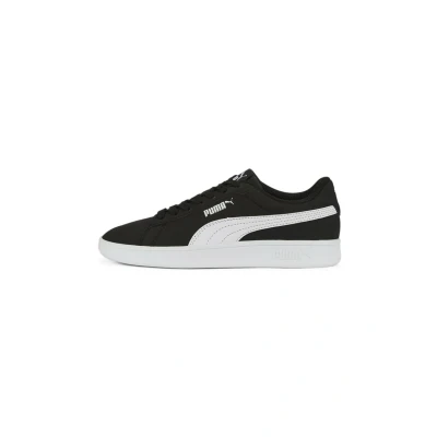 Afbeelding van Puma Smash 3.0 Sneakers laag voor kinderen, Maat: 38, Black/white Kunststof