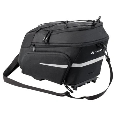 Afbeelding van VAUDE Silkroad Plus (Snap it 2.0) Black Fietstas Bagagedrager Greenshape