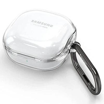 Afbeelding van Spigen Ultra Hybrid beschermhoes compatibel met Samsung Galaxy Buds Pro/Buds 2 / Live transparant