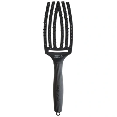 Afbeelding van Olivia Garden FingerBrush Care Ionic Double Black