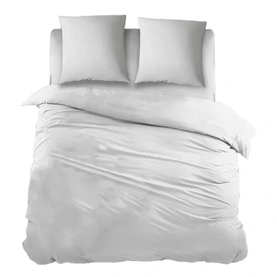 Afbeelding van Snoozing Noisettes Dekbedovertrek Lits jumeaux 240x200/220 cm Wit