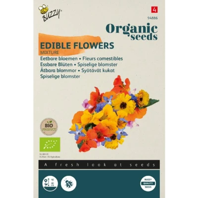 Afbeelding van Zaden mengsel eetbare bloemen 2 gram Tuinplus