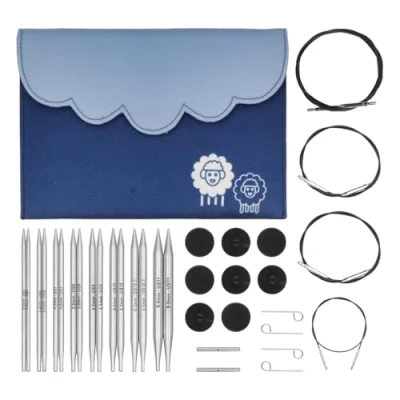 Afbeelding van KnitPro Nova Metal Vewisselbare naaldenset Deluxe