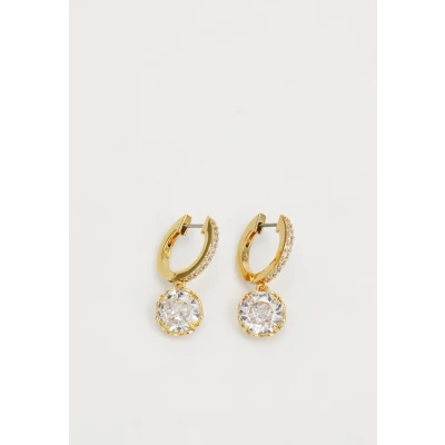 Afbeelding van kate spade new york PAVE Huggies Oorbellen goldcoloured, Dames, Maat: One Size, Gold coloured