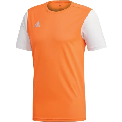 Afbeelding van adidas Estro 19 Sportshirt Maat L Mannen oranje/wit
