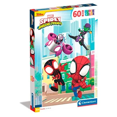 Afbeelding van Kinderpuzzel Spidey His Amazing Friends 60 Onderdelen Maxi