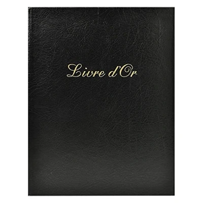 Afbeelding van EXACOMPTA Gastenboek &#039;Livre d&#039;Or&#039;, 220 x 260 mm, zwart