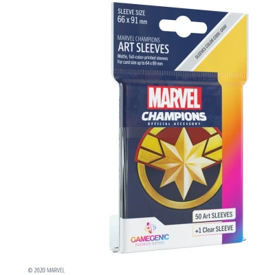 Afbeelding van Gamegenic Marvel Champions Art Sleeves Captain (50 stuks)