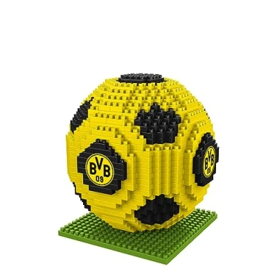 Afbeelding van FOCO Voetbalbouwset, 3D, bouwelementen, BRXLZ, officieel gelicentieerd product, Borussia Dortmund, 12 jaar en ouder