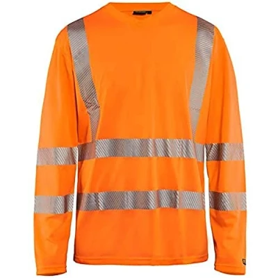 Afbeelding van Blaklader UV T shirt lange mouw High Vis 3385 1013 Oranje XS