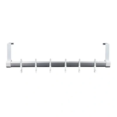 Image de Rayen patere p/porte 6 crochets blanc 6181
