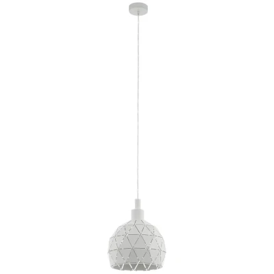 Afbeelding van EGLO Roccaforte Hanglamp 1 lichts Ø17 cm E14 Wit