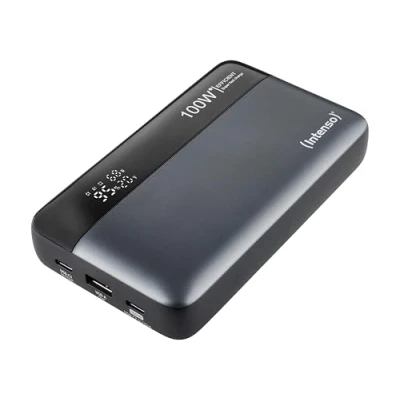 Afbeelding van Intenso HE20000 grey Powerbank 20000 mAh Quick Charge, USB PD Li ion A, C Grijs zwart