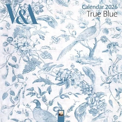 Afbeelding van V&amp;a: True Blue Wall Calendar 2026 (Art Calendar)