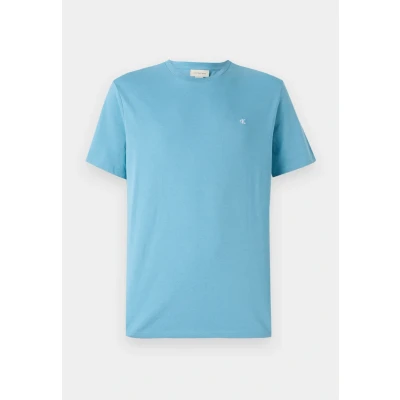 Afbeelding van Calvin Klein Jeans TEE Tshirt basic, Heren, Maat: Medium, Blue steam