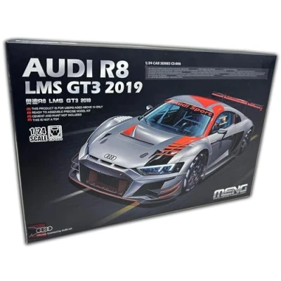 Afbeelding van 1:24 MENG CS006 AUDI R8 LMS GT3 2019 Plastic Modelbouwpakket