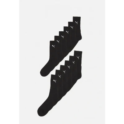 Afbeelding van Puma CREW 12 PACK Unisex Sportsokken, Maat: 39 42, Black