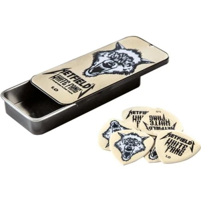 Image de Dunlop PH122T100 Boîte de 6 Hetfield&#039;s White Fang 1mm