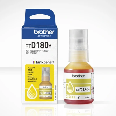 Afbeelding van Brother BTD180Y inktnavulling voor printers Origineel