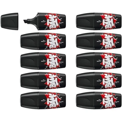 Afbeelding van Stabilo Boss Mini Snooze One Markeerstift, Zwart Markeerstift