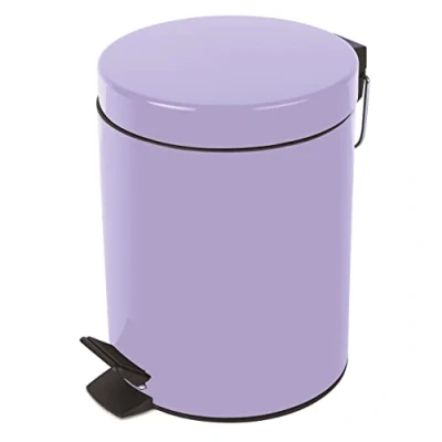 Afbeelding van Spirella Pedaalemmer voor badkamer, staal, SYDNEY, 5 l, lavendel