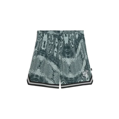 Afbeelding van PUMA HOOPS x HARRY POTTERâ¢ Shorts Women voor Dames, Groen, Maat L