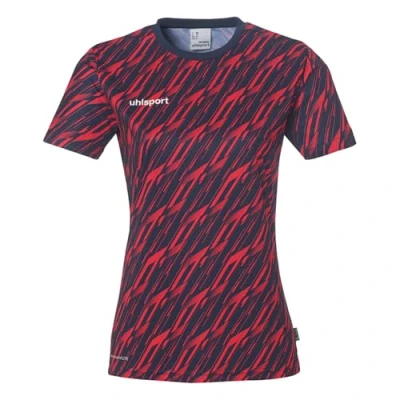 Afbeelding van uhlsport Tshirt print, Dames, Maat: XXL, Marine rot