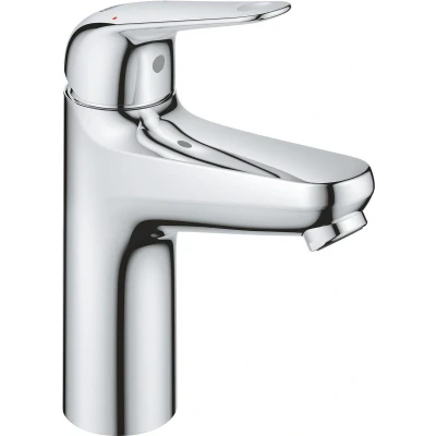 Afbeelding van GROHE QuickFix Swift wastafelmengkraan M size met push open plug