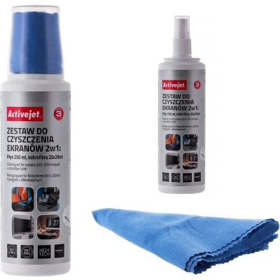 Afbeelding van Activejet Schermreinigingsset 2in1 250 ml/20x20 cm