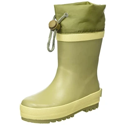 Afbeelding van Playshoes Rubberen laarzen, regenlaarzen, uniseks, kinderen, Kleur Olijfgroen