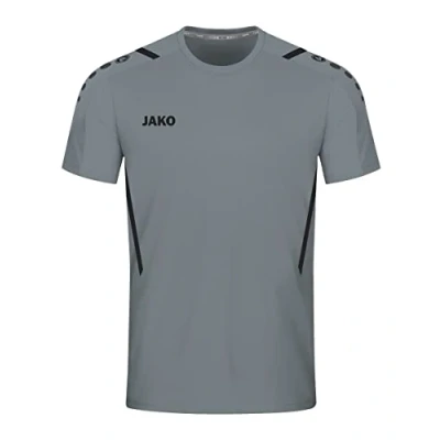 Afbeelding van Shirt Challenge Steengrijs/zwart / 116