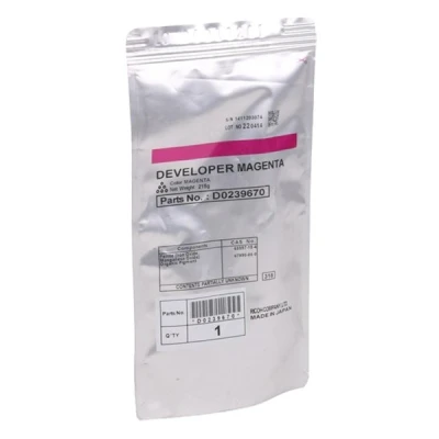 Image de Aficio MP C3300 Ricoh D0239670 révélateur magenta (d&#039;origine)
