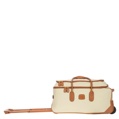 Afbeelding van Bric&#039;s Firenze Holdall with Wheels 55 cream Reistas