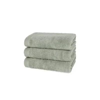 Afbeelding van Casilin Como set van 3 gastendoekjes 30x50 Olive Green