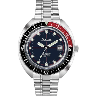 Afbeelding van Bulova Devil Diver 98B320 Horloge Staal Zilverkleurig Ø 41 mm