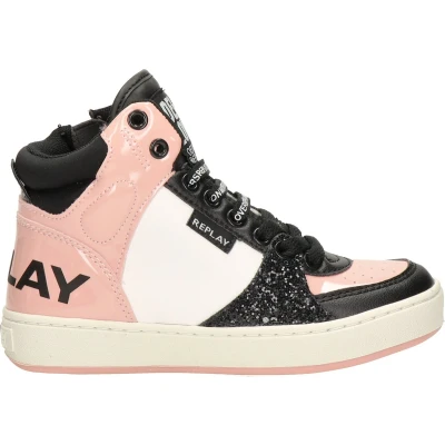 Afbeelding van Replay Cobra 1 Hoge sneakers Meisjes Roze Maat 37