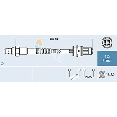 Afbeelding van Fae Lambda sonde 77270