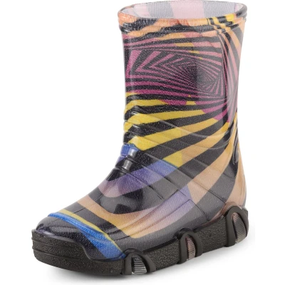 Afbeelding van Ladeheid Kinder Regenlaarzen Jongens Meisjes Antislip Zool PVC LA ZT Szuwarek2021BW Monster 55 25/26