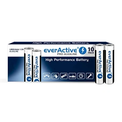 Afbeelding van 10 stuks LR03 AAA everActive Pro