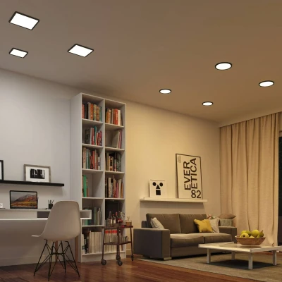 Afbeelding van Paulmann Areo 79967 LED inbouwpaneel 16 W Warmwit Zwart